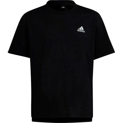 Adidas Maglietta A Maniche Corte D Loose Black / Silver Met. 11-12 Anni Adidas Maglietta A Maniche Corte D Loose Black / Silver Met. 11-12 Anni