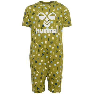 Hummel Tuta Corta Con Maniche Corte Gladly Green Olive 86 cm Hummel Tuta Corta Con Maniche Corte Gladly Green Olive 86 cm