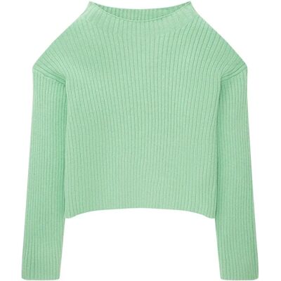 Tom Tailor Maglione Cropped Knit Modern Green 128 cm Tom Tailor Maglione Cropped Knit Modern Green 128 cm