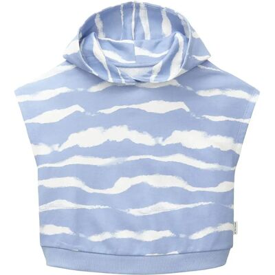 Tom Tailor Felpa Con Cappuccio Cropped Printed 1036135 Blue Heron Tie Dye Stripe 152 cm Tom Tailor Felpa Con Cappuccio Cropped Printed 1036135 Blue Heron Tie Dye Stripe 152 cm