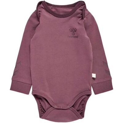 Hummel Body A Maniche Lunghe Maule Rose Brown 98 cm Hummel Body A Maniche Lunghe Maule Rose Brown 98 cm