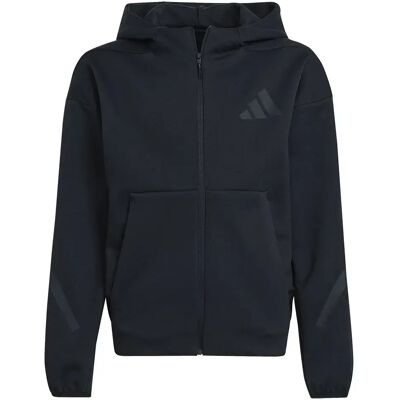 Adidas Felpa Con Zip Z.n.e Black / Black 11-12 Anni Adidas Felpa Con Zip Z.n.e Black / Black 11-12 Anni
