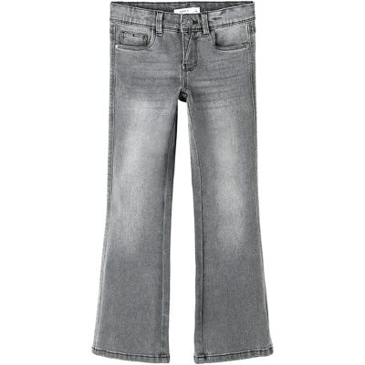 Name It Jeans Polly Skinny Boot 112-au Light Grey Denim 8 Anni Name It Jeans Polly Skinny Boot 112-au Light Grey Denim 8 Anni