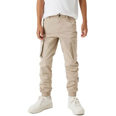 Name It Pantaloni Cargo Ryan 2222-ba Oxford Tan 14 Anni Name It Pantaloni Cargo Ryan 2222-ba Oxford Tan 14 Anni