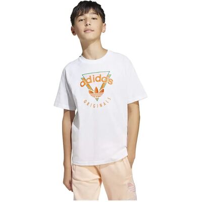 Adidas Originals Maglietta A Maniche Corte Jc5861 White 7-8 Anni Adidas Originals Maglietta A Maniche Corte Jc5861 White 7-8 Anni