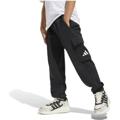 Adidas Joggers Essentials Small Logo Black / White 7-8 Anni Adidas Joggers Essentials Small Logo Black / White 7-8 Anni