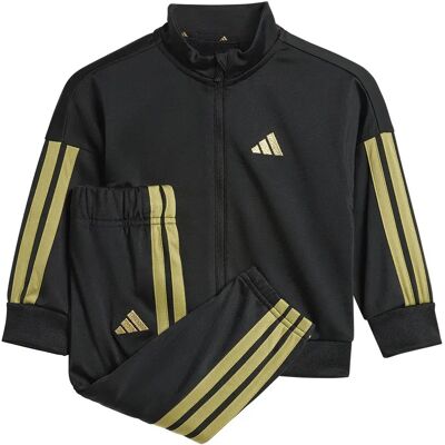 Adidas Tuta Essentials Climacool Black / Gold Met. 12-18 Mesi Adidas Tuta Essentials Climacool Black / Gold Met. 12-18 Mesi