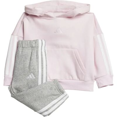 Adidas Set Essentials Hd Joggers Clear Pink / White 0-3 Mesi Adidas Set Essentials Hd Joggers Clear Pink / White 0-3 Mesi
