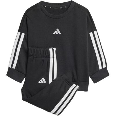 Adidas Set Essentials Joggers Black / White 2 3-6 Mesi Adidas Set Essentials Joggers Black / White 2 3-6 Mesi