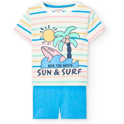 Boboli Set A Maniche Corte Knit Multicolor Listing 12 Mesi Boboli Set A Maniche Corte Knit Multicolor Listing 12 Mesi