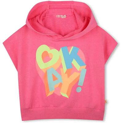 Billieblush Felpa U2086 Pink 24 Mesi Billieblush Felpa U2086 Pink 24 Mesi