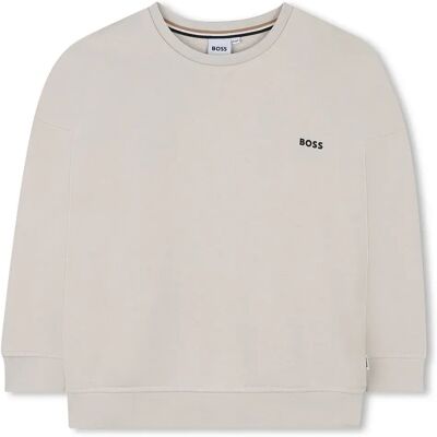BOSS J52021 Felpa beige per bambini - Felpa BOSS J52021 Felpa beige per bambini - Felpa