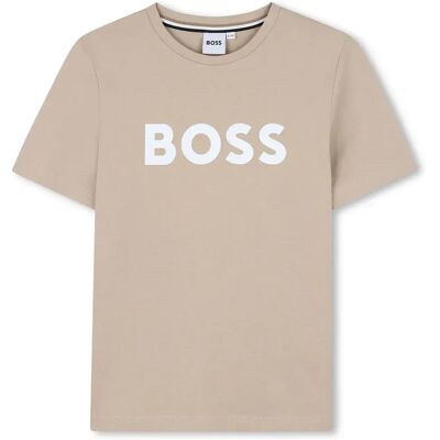 Boss Maglietta A Maniche Corte J52030 Beige 5 Anni Boss Maglietta A Maniche Corte J52030 Beige 5 Anni