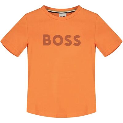 Boss Maglietta A Maniche Corte J52030 Reddish 16 Anni Boss Maglietta A Maniche Corte J52030 Reddish 16 Anni