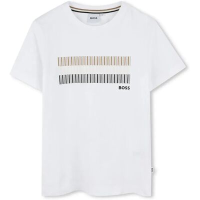 Boss Maglietta A Maniche Corte J52035 White 14 Anni Boss Maglietta A Maniche Corte J52035 White 14 Anni