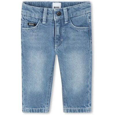 Boss Pantaloni J52081 Denim Blue Clear 24 Mesi Boss Pantaloni J52081 Denim Blue Clear 24 Mesi