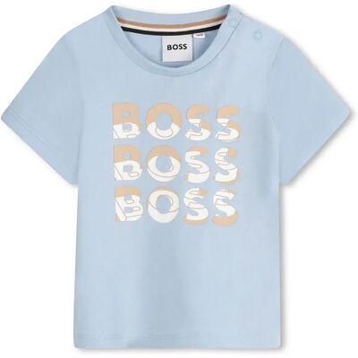 Boss Maglietta A Maniche Corte J52113 Persian Blue 18 Mesi Boss Maglietta A Maniche Corte J52113 Persian Blue 18 Mesi