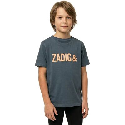 Zadig & Voltaire Maglietta A Maniche Corte X6037 Measured Gray 6 Anni Zadig & Voltaire Maglietta A Maniche Corte X6037 Measured Gray 6 Anni