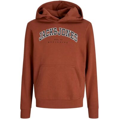 Jack & Jones Felpa Con Cappuccio Caleb Varsity Burnt Henna 16 Anni Jack & Jones Felpa Con Cappuccio Caleb Varsity Burnt Henna 16 Anni