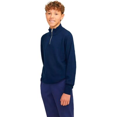 Jack & Jones Maglione Con Mezza Zip Emil Navy Blazer 10 Anni Jack & Jones Maglione Con Mezza Zip Emil Navy Blazer 10 Anni