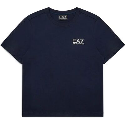Ea7 Emporio Armani Maglietta A Maniche Corte 7b000020_af10378 Blue 6 Anni Ea7 Emporio Armani Maglietta A Maniche Corte 7b000020_af10378 Blue 6 Anni