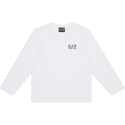 Ea7 Emporio Armani Maglietta A Maniche Lunghe 7b000021_af10378 White 16 Anni Ea7 Emporio Armani Maglietta A Maniche Lunghe 7b000021_af10378 White 16 Anni