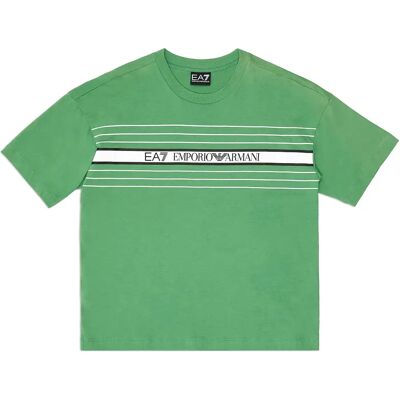 Ea7 Emporio Armani Maglietta A Maniche Corte 7b000069_af10378 Green 6 Anni Ea7 Emporio Armani Maglietta A Maniche Corte 7b000069_af10378 Green 6 Anni