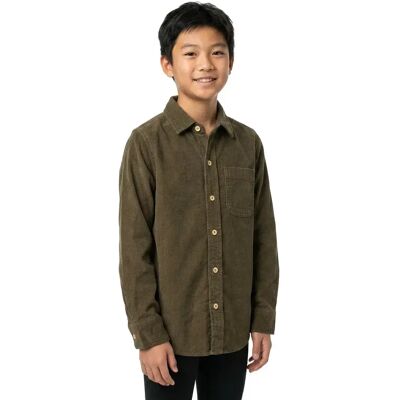 Urban Classics Camicia A Maniche Lunghe Uck21 Olive 146-152 cm Urban Classics Camicia A Maniche Lunghe Uck21 Olive 146-152 cm
