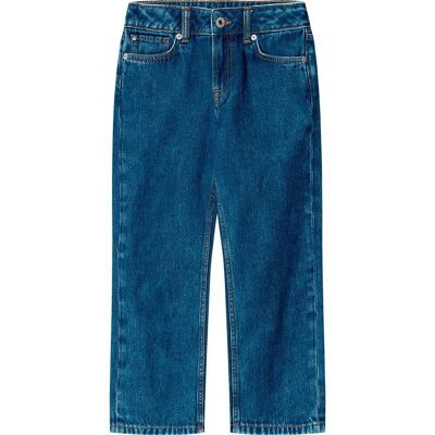 Pepe Jeans Jeans A Vita Alta Straight Denim / Medium Blue Rigid Denim 10 Anni Pepe Jeans Jeans A Vita Alta Straight Denim / Medium Blue Rigid Denim 10 Anni