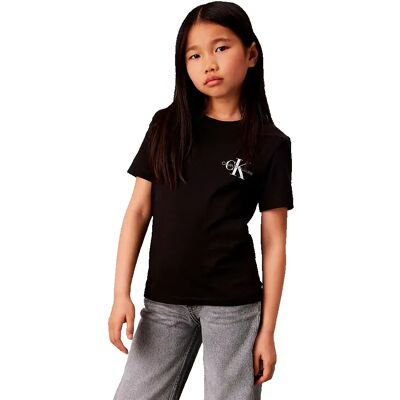 Calvin Klein Jeans Maglietta A Maniche Corte Core Monogram Ck Black 10 Anni Calvin Klein Jeans Maglietta A Maniche Corte Core Monogram Ck Black 10 Anni