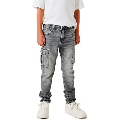Name It Jeans Silas Tap Cargo Fit 6650 Medium Grey Denim 8 Anni Name It Jeans Silas Tap Cargo Fit 6650 Medium Grey Denim 8 Anni
