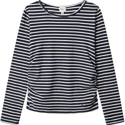Pepe Jeans Maglietta A Maniche Lunghe Abigail Navy 12 Anni Pepe Jeans Maglietta A Maniche Lunghe Abigail Navy 12 Anni