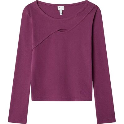 Pepe Jeans Maglietta A Maniche Lunghe Avery Merlin Purple 12 Anni Pepe Jeans Maglietta A Maniche Lunghe Avery Merlin Purple 12 Anni