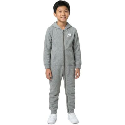 Nike Kids Tuta A Maniche Lunghe Baby French Terry Grey Heather 9 Mesi Nike Kids Tuta A Maniche Lunghe Baby French Terry Grey Heather 9 Mesi