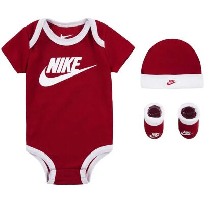 Nike Set A Maniche Corte Nhn Sustainable Futura 3 Unità Gym Red 6-12 Mesi Nike Set A Maniche Corte Nhn Sustainable Futura 3 Unità Gym Red 6-12 Mesi