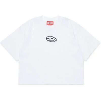 Diesel Kids Maglietta A Maniche Corte J0228 White 12 Anni Diesel Kids Maglietta A Maniche Corte J0228 White 12 Anni
