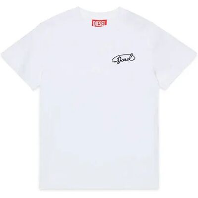 Diesel Kids Maglietta A Maniche Corte J02526 White 12 Anni Diesel Kids Maglietta A Maniche Corte J02526 White 12 Anni