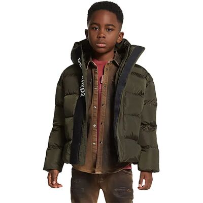 Dsquared2 Kids Giacca Dq1090 Olive Night 12 Anni Dsquared2 Kids Giacca Dq1090 Olive Night 12 Anni