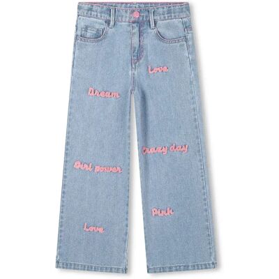 Billieblush Pantaloni U21591 Double Stone / Bleach 24 Mesi Billieblush Pantaloni U21591 Double Stone / Bleach 24 Mesi