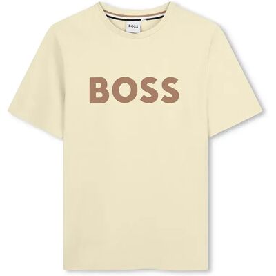 Boss Maglietta A Maniche Corte J52711 Sand 8 Anni Boss Maglietta A Maniche Corte J52711 Sand 8 Anni