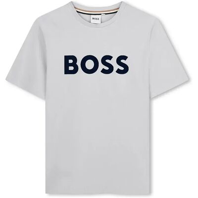 Boss Maglietta A Maniche Corte J52711 Chine Grey 12 Anni Boss Maglietta A Maniche Corte J52711 Chine Grey 12 Anni
