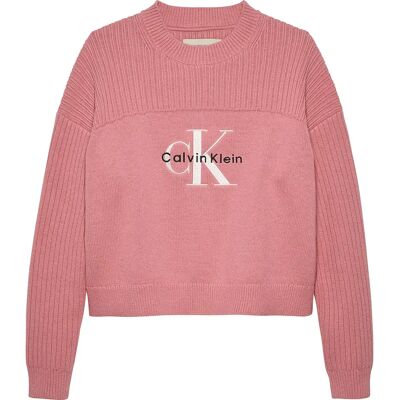 Calvin Klein Maglione Monologo Brandied Apricot 16 Anni Calvin Klein Maglione Monologo Brandied Apricot 16 Anni