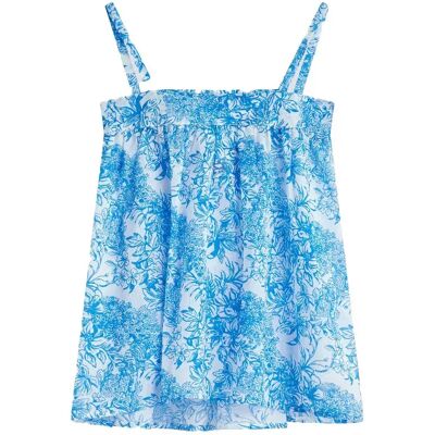 Sundek Vestito Corto Sleeveless With Fleur De Joie Print Bilberry 6 Anni Sundek Vestito Corto Sleeveless With Fleur De Joie Print Bilberry 6 Anni
