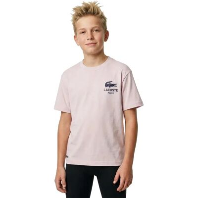 Lacoste Kids Maglietta A Maniche Corte Knit Nidus 1 12 Anni Lacoste Kids Maglietta A Maniche Corte Knit Nidus 1 12 Anni