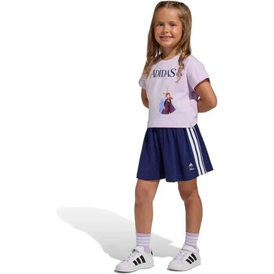 Adidas Set Disney Frozen T-shirt Ice Lavender / Dark Blue 12-24 Mesi Adidas Set Disney Frozen T-shirt Ice Lavender / Dark Blue 12-24 Mesi