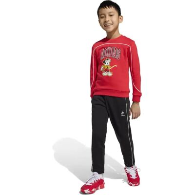Adidas Set Disney Mickey Mouse Jogger Lk Pure Ruby / Off White 12-24 Mesi Adidas Set Disney Mickey Mouse Jogger Lk Pure Ruby / Off White 12-24 Mesi