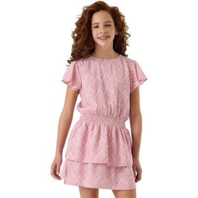 Garcia Vestito A Maniche Corte O26282 Ecru 12-13 Anni Garcia Vestito A Maniche Corte O26282 Ecru 12-13 Anni