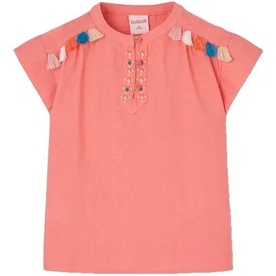 Boboli Camicia A Maniche Corte 723079 Pink 24 Mesi Boboli Camicia A Maniche Corte 723079 Pink 24 Mesi