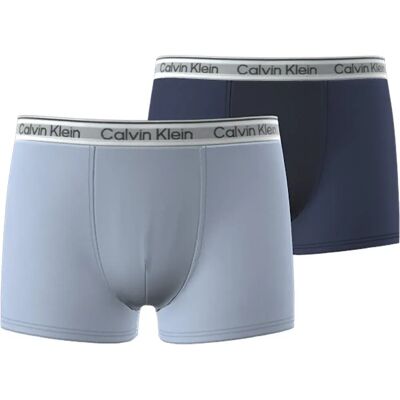 Calvin Klein Jeans Boxers B70b700506 2 Unità Breezyblue / Darksapphire 12-14 Anni Calvin Klein Jeans Boxers B70b700506 2 Unità Breezyblue / Darksapphire 12-14 Anni