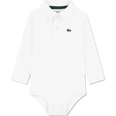 Lacoste Kids Body A Maniche Lunghe 57338 White 6 Mesi Lacoste Kids Body A Maniche Lunghe 57338 White 6 Mesi
